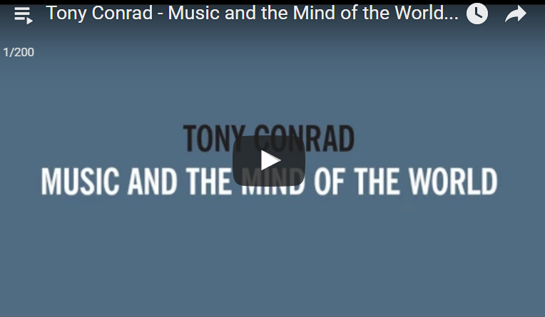 Read more about the article Listen To Tony Conrad’s Avant-Garde Piano Composition, “Music & the Mind of the World”